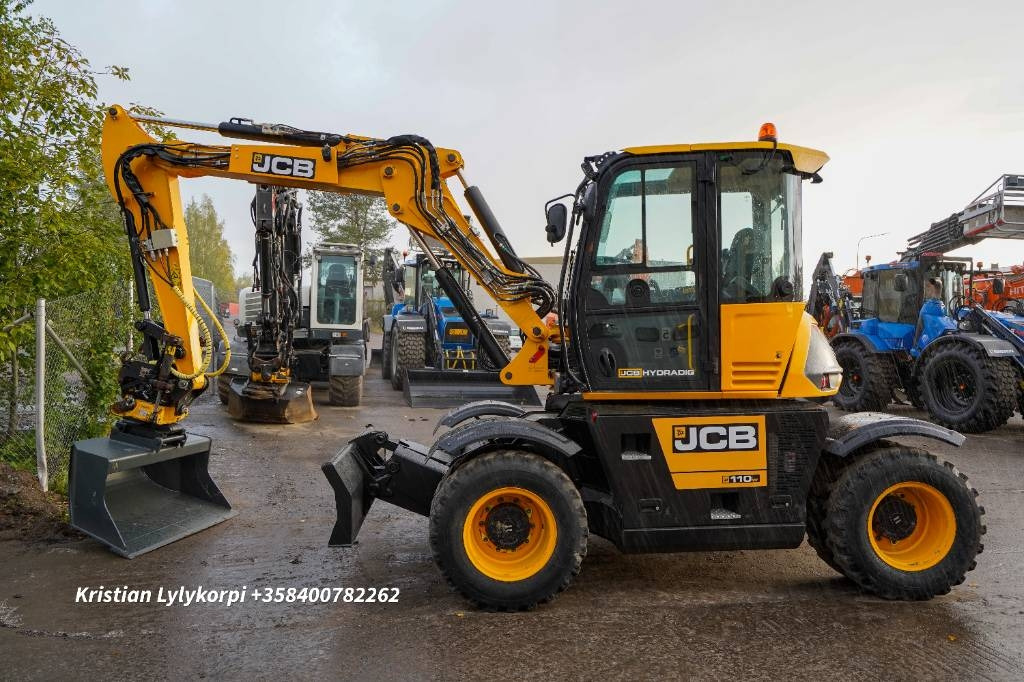 JCB 110W Hydradig PYÖRITTÄJÄLLÄ - Kolesové rýpadlo: obrázek 1 JCB 110W Hydradig PYÖRITTÄJÄLLÄ - Kolesové rýpadlo: obrázek 1