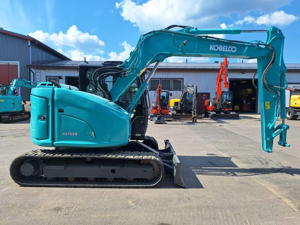 Kobelco SK75SR-7 - Mini rýpadlo: obrázek 3 Kobelco SK75SR-7 - Mini rýpadlo: obrázek 3