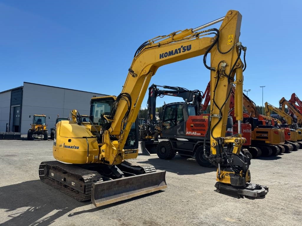 Komatsu PC88MR-8 PYÖRITTÄJÄLLÄ - Mini rýpadlo: obrázek 5 Komatsu PC88MR-8 PYÖRITTÄJÄLLÄ - Mini rýpadlo: obrázek 5