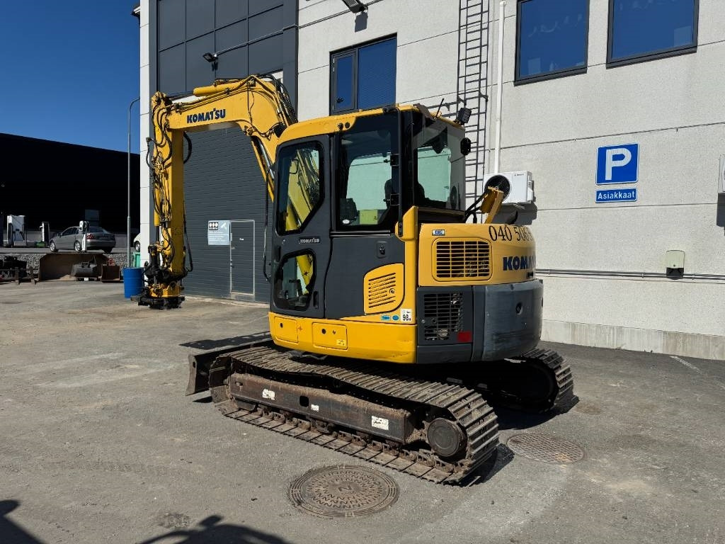 Komatsu PC88MR-8 PYÖRITTÄJÄLLÄ - Mini rýpadlo: obrázek 3 Komatsu PC88MR-8 PYÖRITTÄJÄLLÄ - Mini rýpadlo: obrázek 3