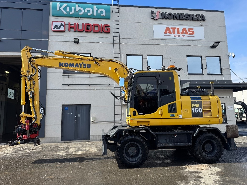 Komatsu PW160-8 PYÖRITTÄJÄLLÄ - Kolesové rýpadlo: obrázek 1 Komatsu PW160-8 PYÖRITTÄJÄLLÄ - Kolesové rýpadlo: obrázek 1