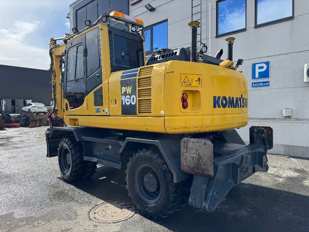 Komatsu PW160-8 PYÖRITTÄJÄLLÄ - Kolesové rýpadlo: obrázek 3 Komatsu PW160-8 PYÖRITTÄJÄLLÄ - Kolesové rýpadlo: obrázek 3