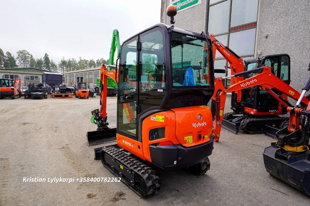 Kubota KX019-4 PYÖRITTÄJÄLLÄ - Mini rýpadlo: obrázek 2 Kubota KX019-4 PYÖRITTÄJÄLLÄ - Mini rýpadlo: obrázek 2