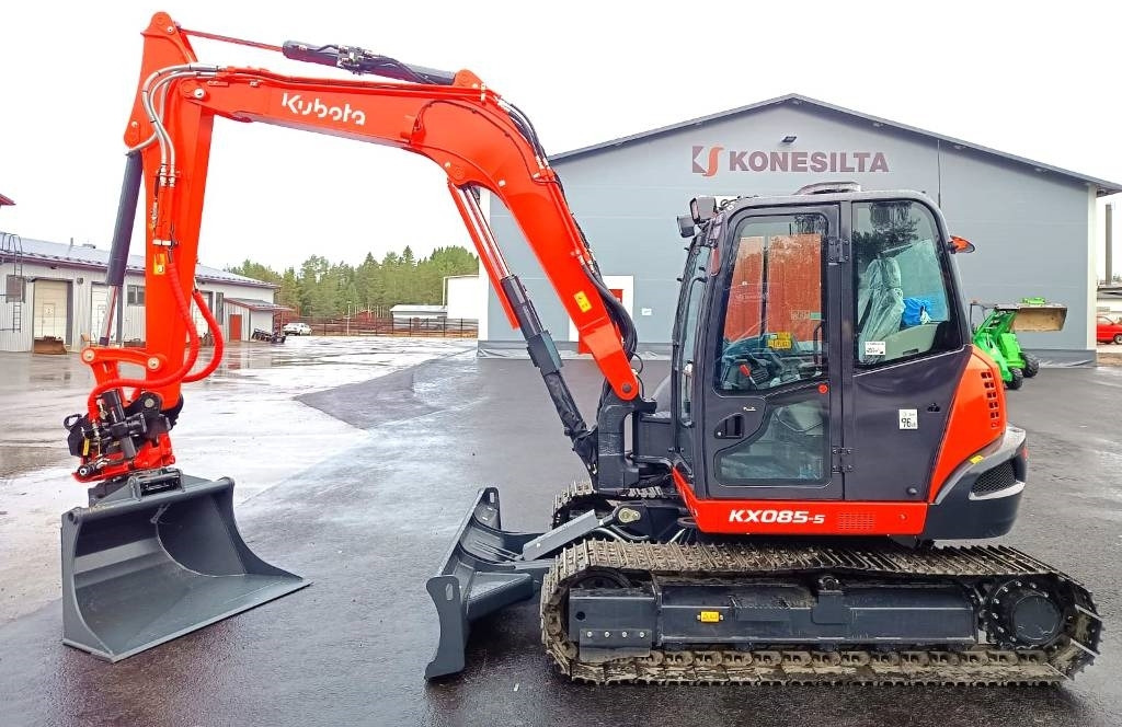 Kubota KX085-5 -UUTUUS- KMÄKI/PIRKKALA/TUUSULA - Mini rýpadlo: obrázek 1 Kubota KX085-5 -UUTUUS- KMÄKI/PIRKKALA/TUUSULA - Mini rýpadlo: obrázek 1