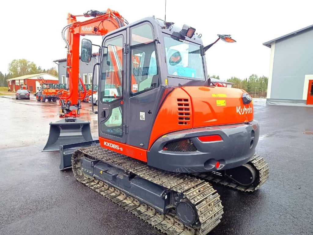 Kubota KX085-5 -UUTUUS- KMÄKI/PIRKKALA/TUUSULA - Mini rýpadlo: obrázek 3 Kubota KX085-5 -UUTUUS- KMÄKI/PIRKKALA/TUUSULA - Mini rýpadlo: obrázek 3