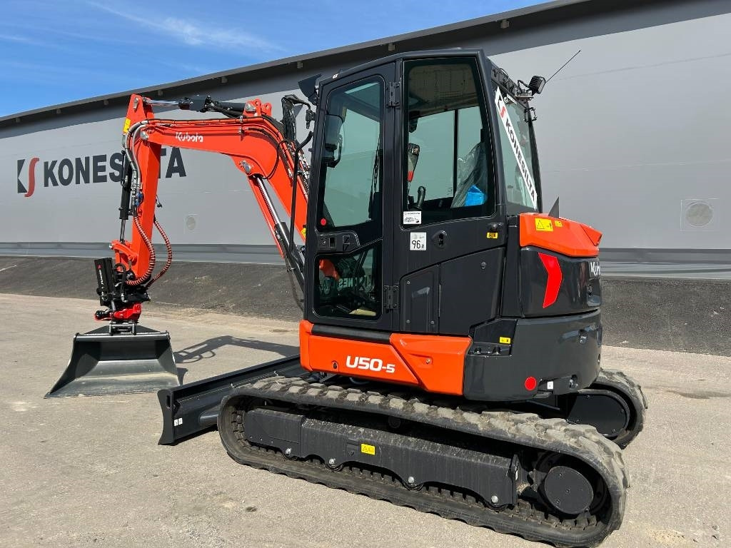 Kubota U50-5 DEMO PYÖRITTÄJÄLLÄ - Mini rýpadlo: obrázek 2 Kubota U50-5 DEMO PYÖRITTÄJÄLLÄ - Mini rýpadlo: obrázek 2