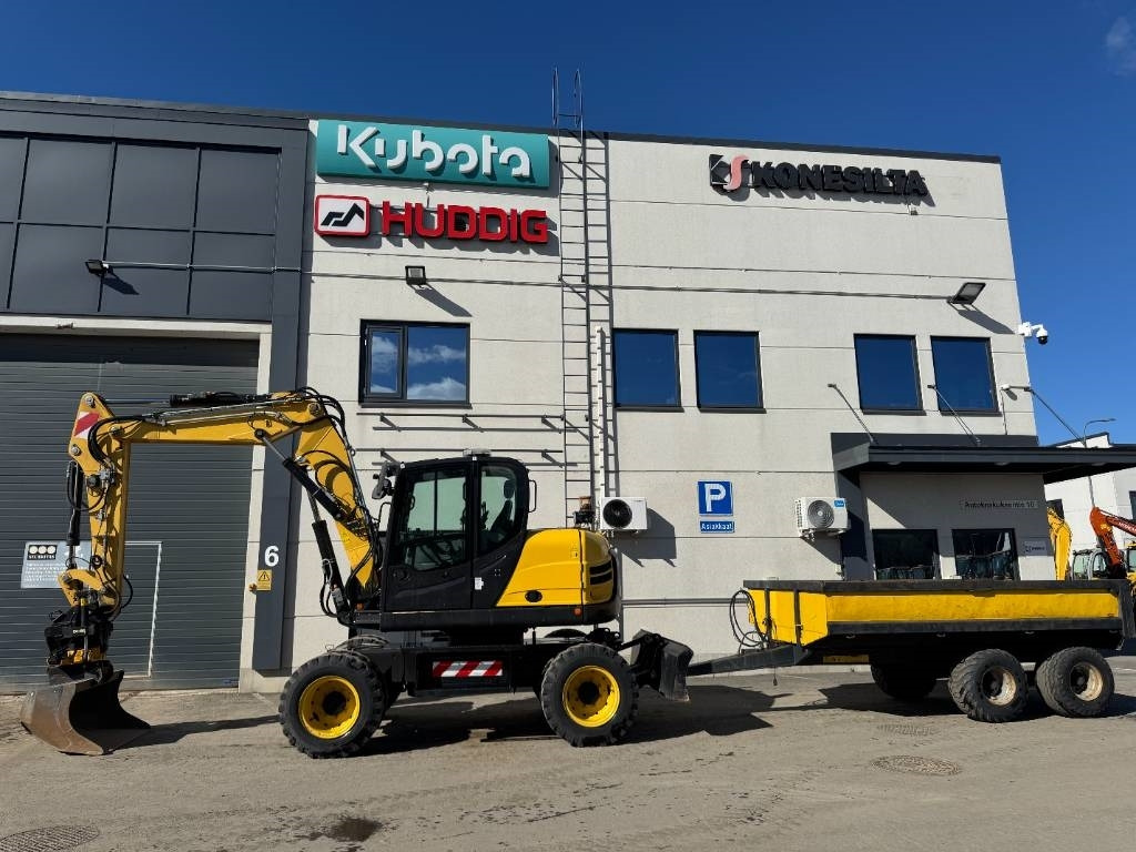 Yanmar B 110 W Hyvät varusteet / Siisti / Vähän ajettu - Kolesové rýpadlo: obrázek 1 Yanmar B 110 W Hyvät varusteet / Siisti / Vähän ajettu - Kolesové rýpadlo: obrázek 1
