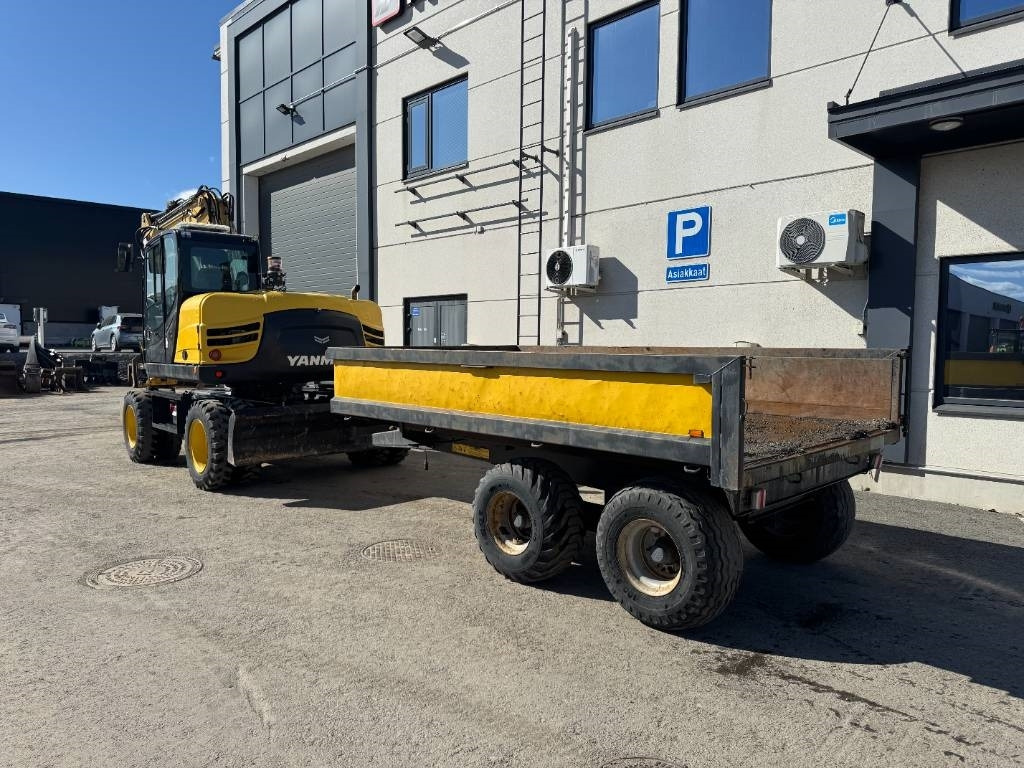 Yanmar B 110 W Hyvät varusteet / Siisti / Vähän ajettu - Kolesové rýpadlo: obrázek 4 Yanmar B 110 W Hyvät varusteet / Siisti / Vähän ajettu - Kolesové rýpadlo: obrázek 4