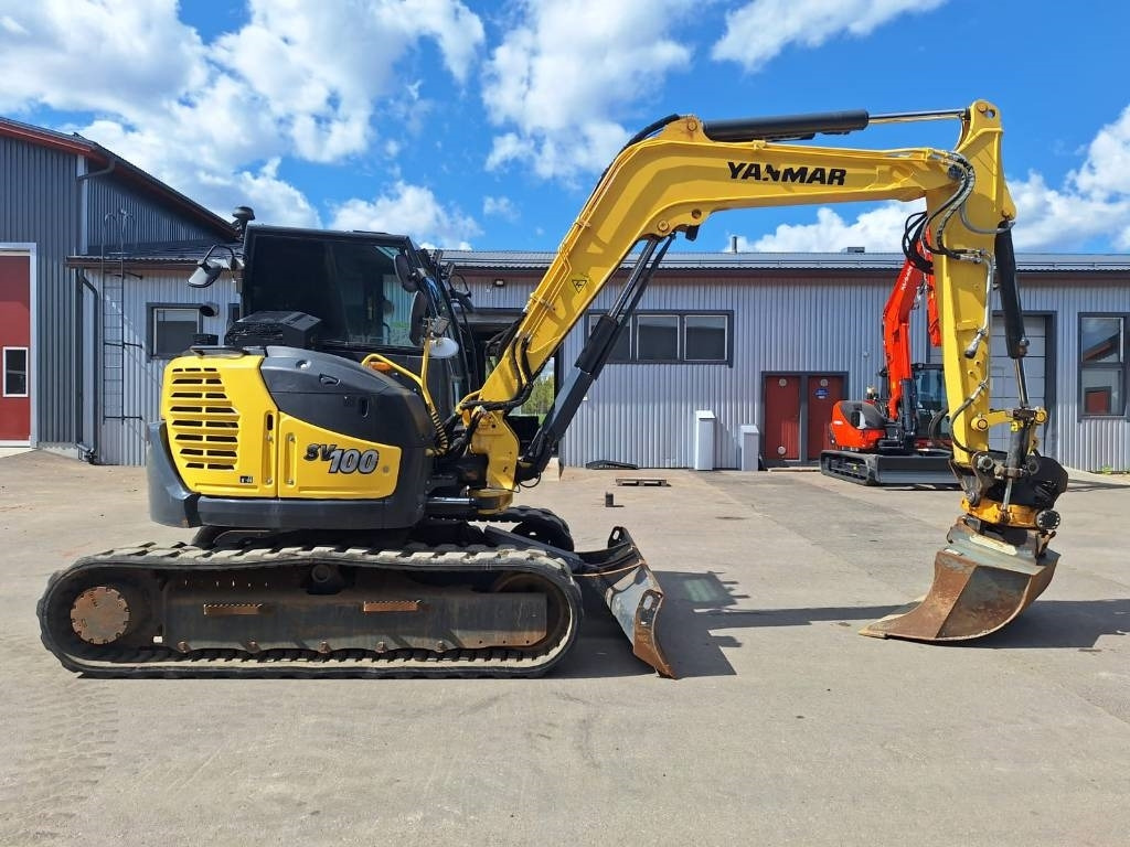 Yanmar SV100-2A PYÖRITTÄJÄLLÄ - Mini rýpadlo: obrázek 5 Yanmar SV100-2A PYÖRITTÄJÄLLÄ - Mini rýpadlo: obrázek 5
