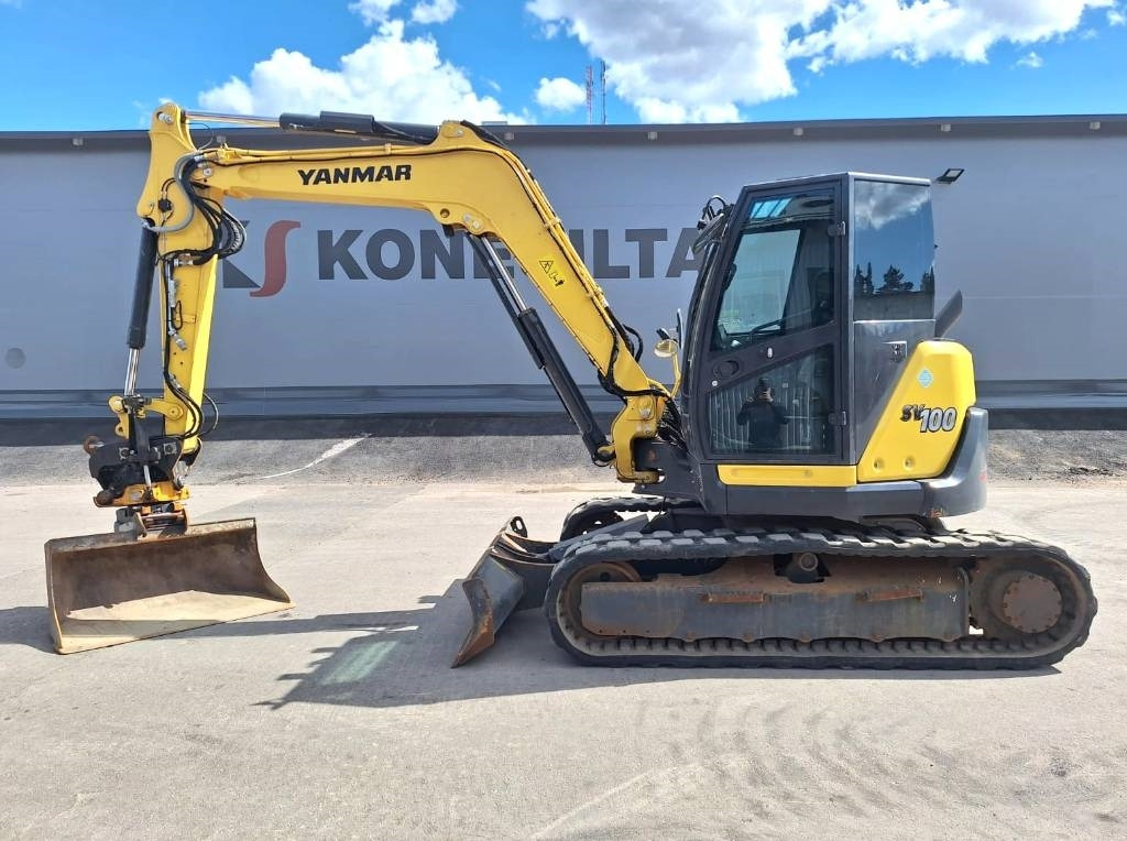 Yanmar SV100-2A PYÖRITTÄJÄLLÄ - Mini rýpadlo: obrázek 1 Yanmar SV100-2A PYÖRITTÄJÄLLÄ - Mini rýpadlo: obrázek 1