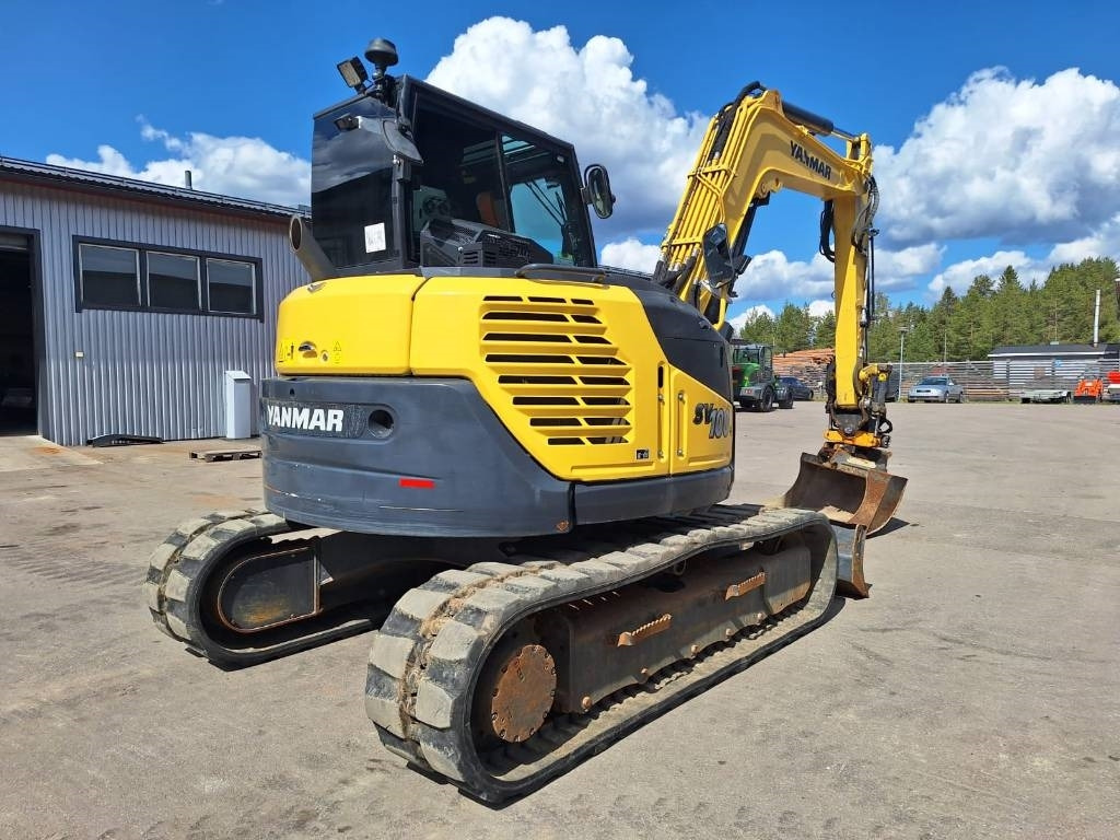 Yanmar SV100-2A PYÖRITTÄJÄLLÄ - Mini rýpadlo: obrázek 4 Yanmar SV100-2A PYÖRITTÄJÄLLÄ - Mini rýpadlo: obrázek 4