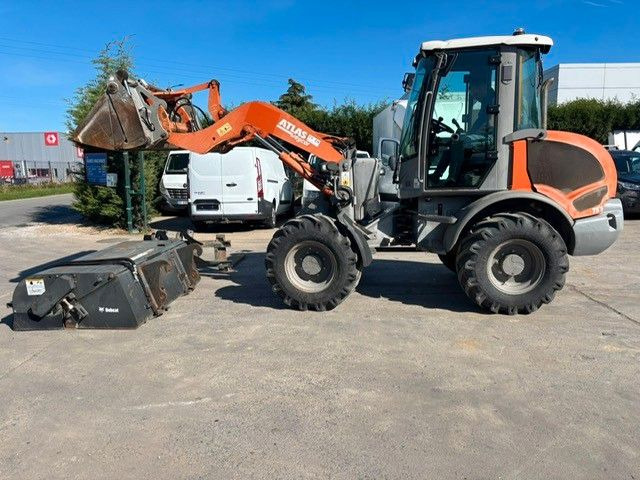 Atlas 75e S. Schaufel, Gabel, Bürste. - Kolový nakladač: obrázek 1 Atlas 75e S. Schaufel, Gabel, Bürste. - Kolový nakladač: obrázek 1