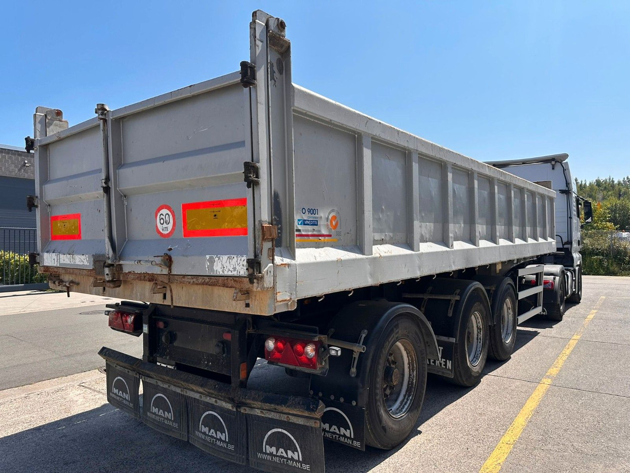 Turbo's Hoet Kipper. 3 Achsen. - Sklápěcí návěs: obrázek 4 Turbo's Hoet Kipper. 3 Achsen. - Sklápěcí návěs: obrázek 4