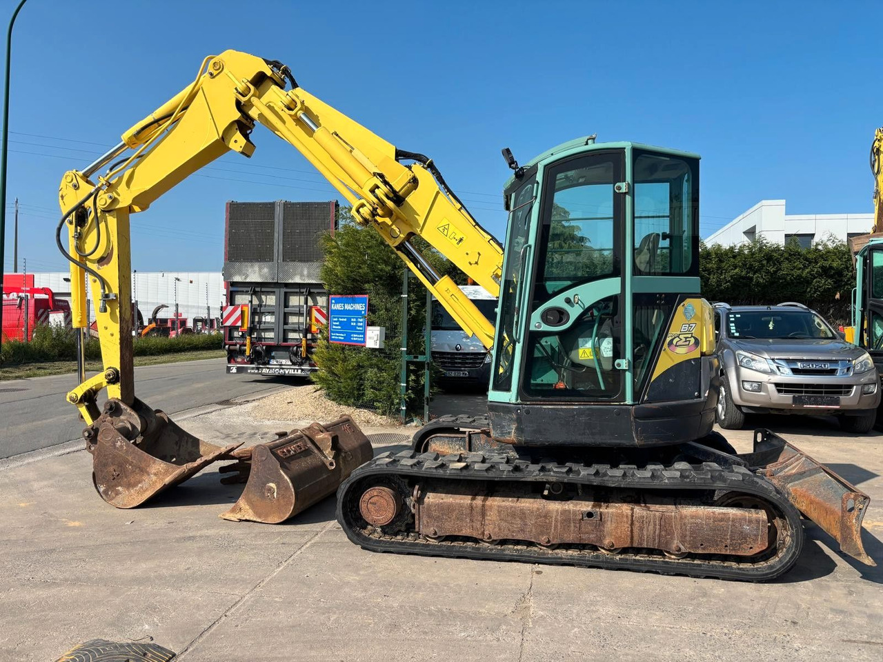 Yanmar B7 Sigma. 3 Löffel. - Mini rýpadlo: obrázek 2 Yanmar B7 Sigma. 3 Löffel. - Mini rýpadlo: obrázek 2