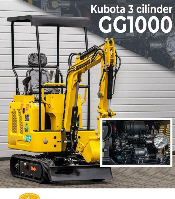 Gunter machine GG1000 - Mini rýpadlo: obrázek 1 Gunter machine GG1000 - Mini rýpadlo: obrázek 1