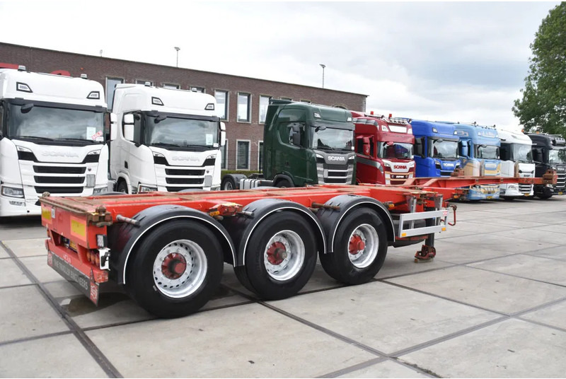 Pacton T3-010 - BPW AXLES - DRUM BRAKES - 2 LIFT AXLES - 2 x EXTENDABLE - - Kontejnerovy návěs/ Výměnná nástavba: obrázek 2 Pacton T3-010 - BPW AXLES - DRUM BRAKES - 2 LIFT AXLES - 2 x EXTENDABLE - - Kontejnerovy návěs/ Výměnná nástavba: obrázek 2