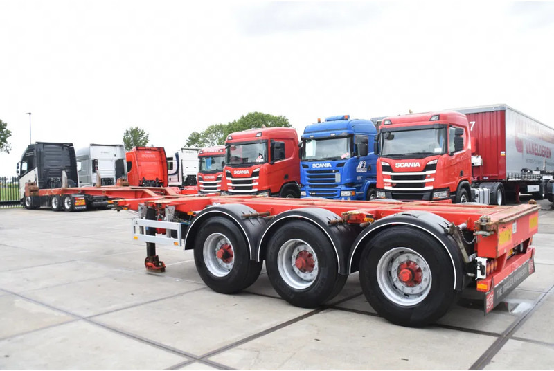 Pacton T3-010 - BPW AXLES - DRUM BRAKES - 2 LIFT AXLES - 2 x EXTENDABLE - - Kontejnerovy návěs/ Výměnná nástavba: obrázek 4 Pacton T3-010 - BPW AXLES - DRUM BRAKES - 2 LIFT AXLES - 2 x EXTENDABLE - - Kontejnerovy návěs/ Výměnná nástavba: obrázek 4