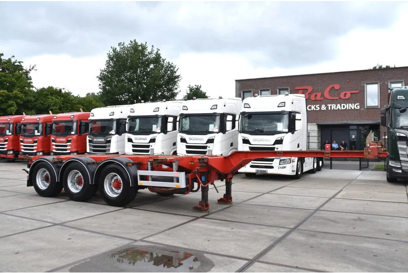 Pacton T3-010 - BPW AXLES - DRUM BRAKES - 2 LIFT AXLES - 2 x EXTENDABLE - - Kontejnerovy návěs/ Výměnná nástavba: obrázek 1 Pacton T3-010 - BPW AXLES - DRUM BRAKES - 2 LIFT AXLES - 2 x EXTENDABLE - - Kontejnerovy návěs/ Výměnná nástavba: obrázek 1