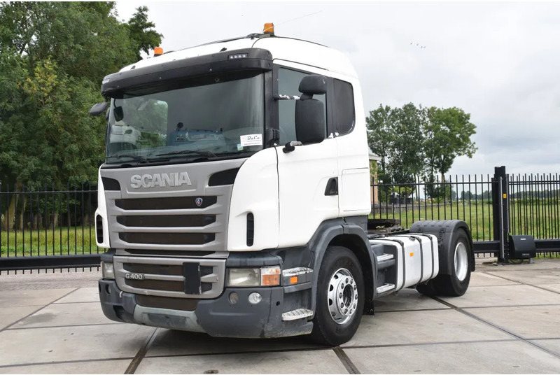 Scania G400 HL 4x2 - RETARDER - 952 TKM - AIRCO - HYDRAULIC SYSTEM - PTO - - Tahač: obrázek 1 Scania G400 HL 4x2 - RETARDER - 952 TKM - AIRCO - HYDRAULIC SYSTEM - PTO - - Tahač: obrázek 1