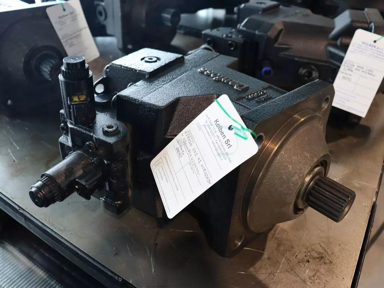 DANFOSS / SAUER H1B110-AK1-K1-NCRADNJNNA10NN027N25NNN - Hydraulický motor pro Stavební technika: obrázek 1 DANFOSS / SAUER H1B110-AK1-K1-NCRADNJNNA10NN027N25NNN - Hydraulický motor pro Stavební technika: obrázek 1