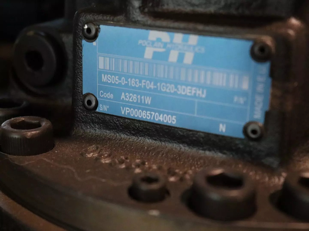 POCLAIN MS05-2-163-F04-1G20-3DEFHJ - Hydraulický motor pro Stavební technika: obrázek 2 POCLAIN MS05-2-163-F04-1G20-3DEFHJ - Hydraulický motor pro Stavební technika: obrázek 2