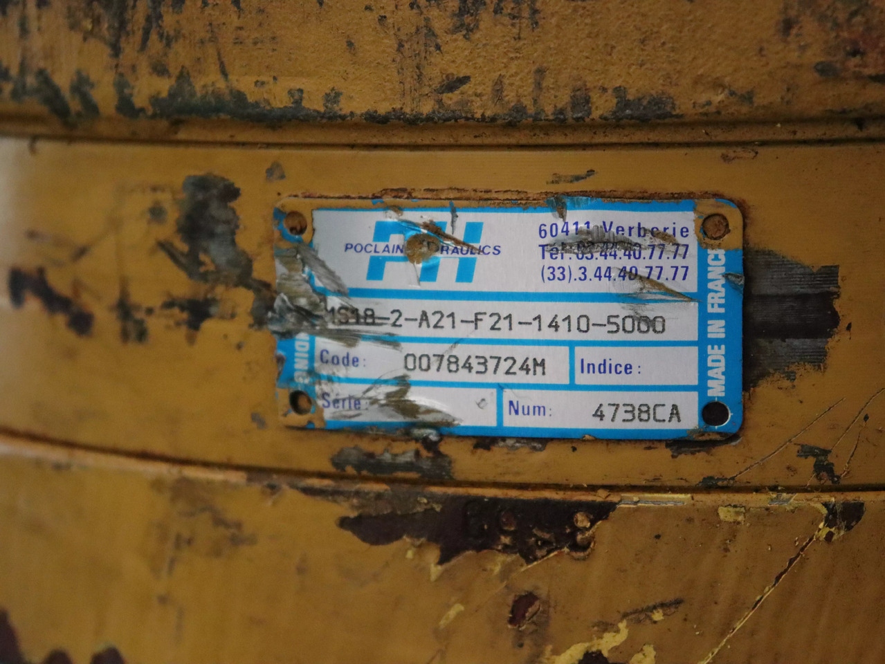 POCLAIN MS18-2-A21-F21-1410-5000 - Hydraulický motor pro Stavební technika: obrázek 3 POCLAIN MS18-2-A21-F21-1410-5000 - Hydraulický motor pro Stavební technika: obrázek 3