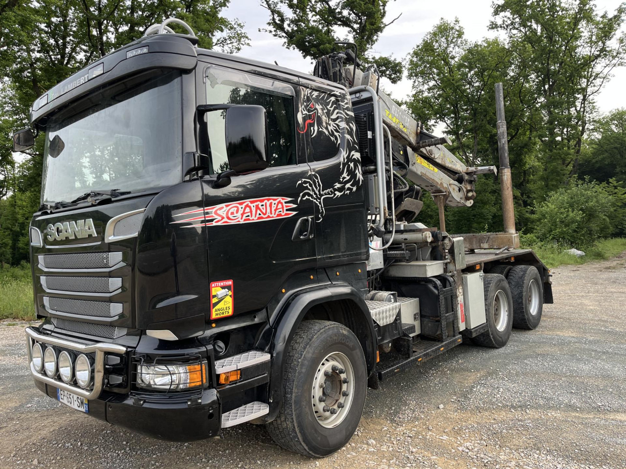 SCANIA R 580 CB6x4EHZ - Podvozek s kabinou: obrázek 1 SCANIA R 580 CB6x4EHZ - Podvozek s kabinou: obrázek 1