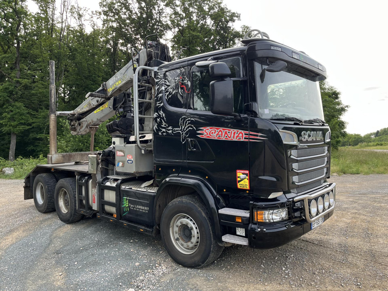 SCANIA R 580 CB6x4EHZ - Podvozek s kabinou: obrázek 1 SCANIA R 580 CB6x4EHZ - Podvozek s kabinou: obrázek 1