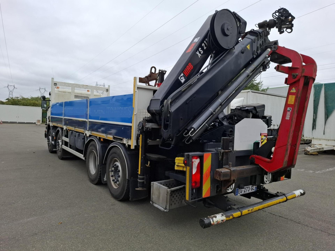 SCANIA SCANIA P41 8/2*6 Plat +Grue 21TM - Podvozek s kabinou: obrázek 4 SCANIA SCANIA P41 8/2*6 Plat +Grue 21TM - Podvozek s kabinou: obrázek 4
