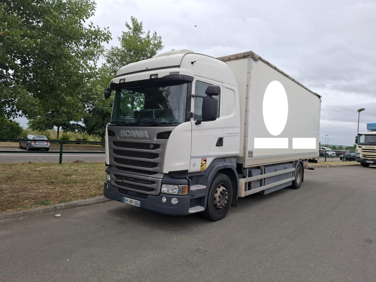 Podvozek s kabinou SCANIA SCANIA PORT FOURG HAYON 4 tonnes: obrázek 1