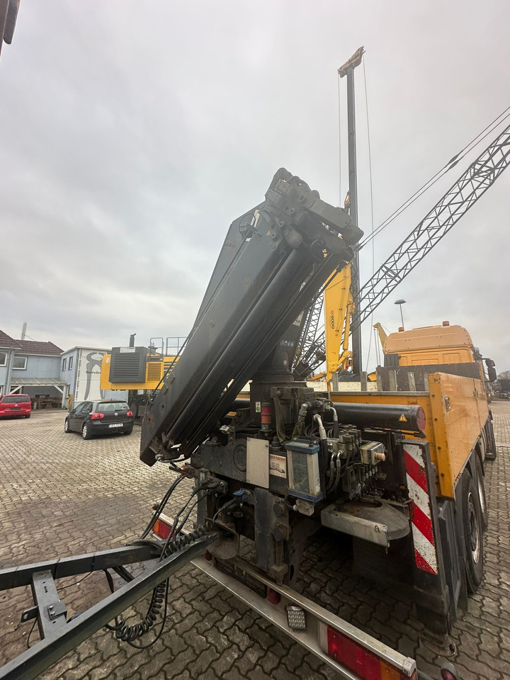 Hákový nosič kontejnerů, Auto s hydraulickou rukou IVECO STRALIS 420 truck open box with TEREX loading crane 290.2E-A3: obrázek 10