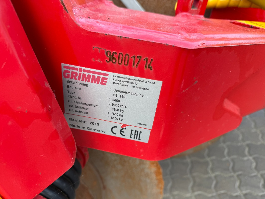 Grimme CS 170 RotaPower - Bramborový kombajn: obrázek 2 Grimme CS 170 RotaPower - Bramborový kombajn: obrázek 2