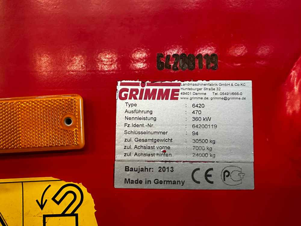 Grimme VARITRON 470-MS - Kombajn: obrázek 2 Grimme VARITRON 470-MS - Kombajn: obrázek 2