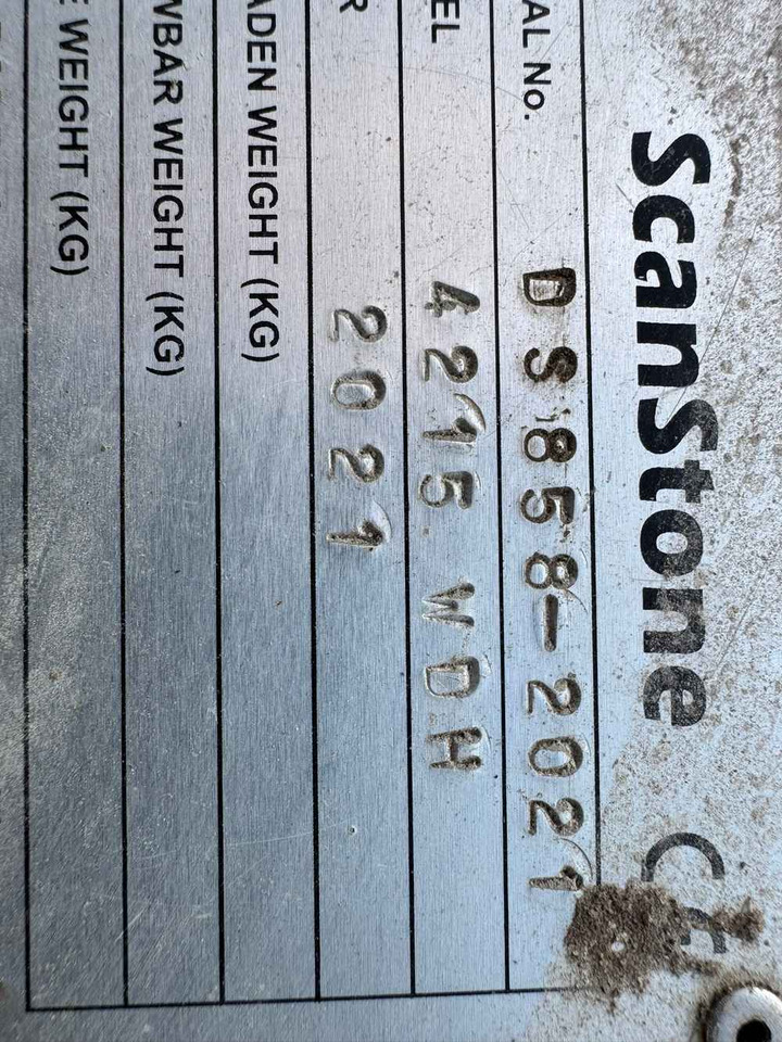 Scanstone 4215 WDH - Bramborový kombajn: obrázek 2 Scanstone 4215 WDH - Bramborový kombajn: obrázek 2