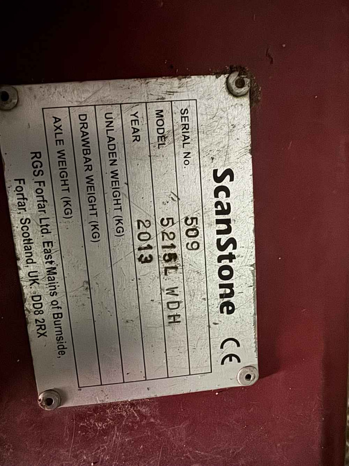 Scanstone ScanStone 5215 LWDH - Bramborový kombajn: obrázek 2 Scanstone ScanStone 5215 LWDH - Bramborový kombajn: obrázek 2