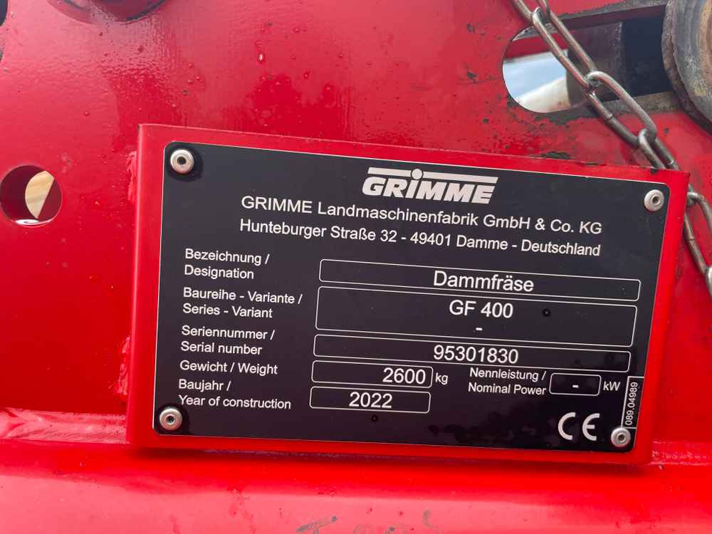 Kombajn Grimme GF 400: obrázek 7