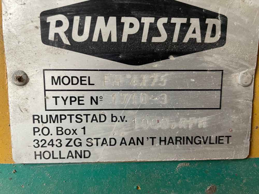 Rumptstad FH 4X75 - Kombajn: obrázek 2 Rumptstad FH 4X75 - Kombajn: obrázek 2