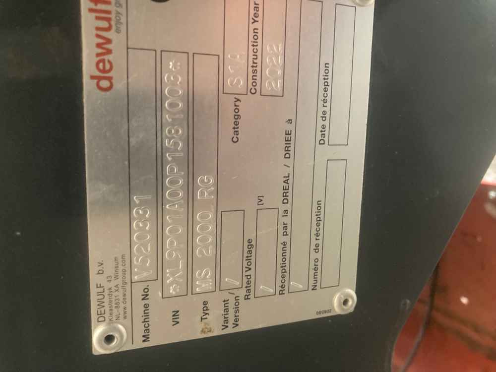 Dewulf Dewulf MS 2000,B.V S1A, 2 Row, Potato, Belt Planter - Kombajn: obrázek 2 Dewulf Dewulf MS 2000,B.V S1A, 2 Row, Potato, Belt Planter - Kombajn: obrázek 2