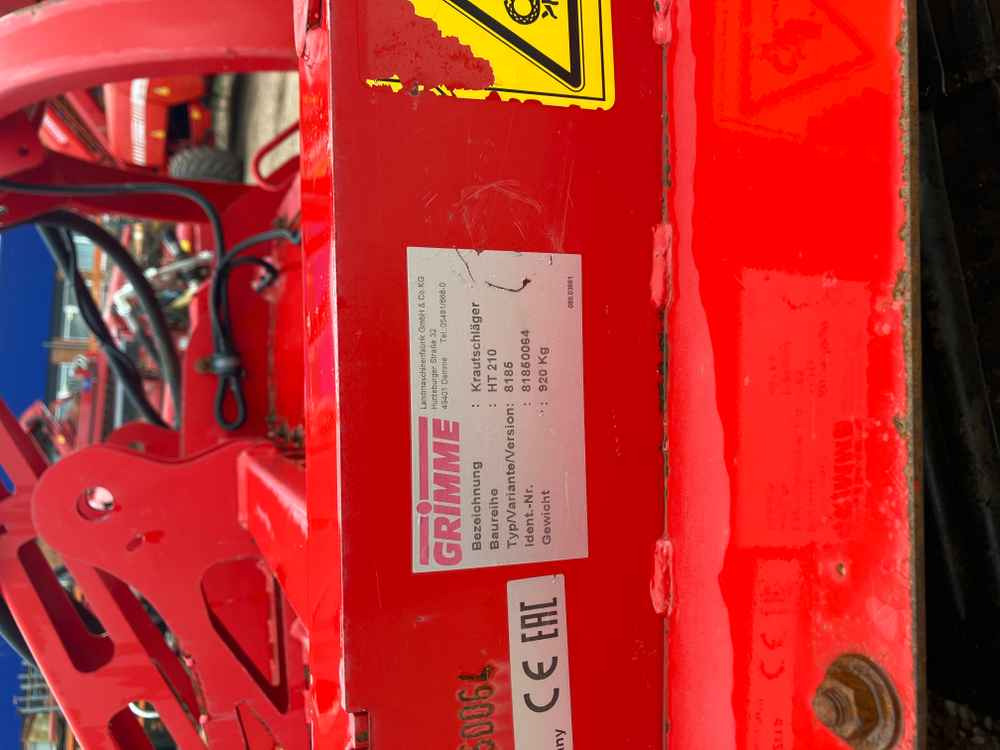 Grimme Grimme HT 210 Front Mounted Self-Propelled Topper - Kombajn: obrázek 2 Grimme Grimme HT 210 Front Mounted Self-Propelled Topper - Kombajn: obrázek 2