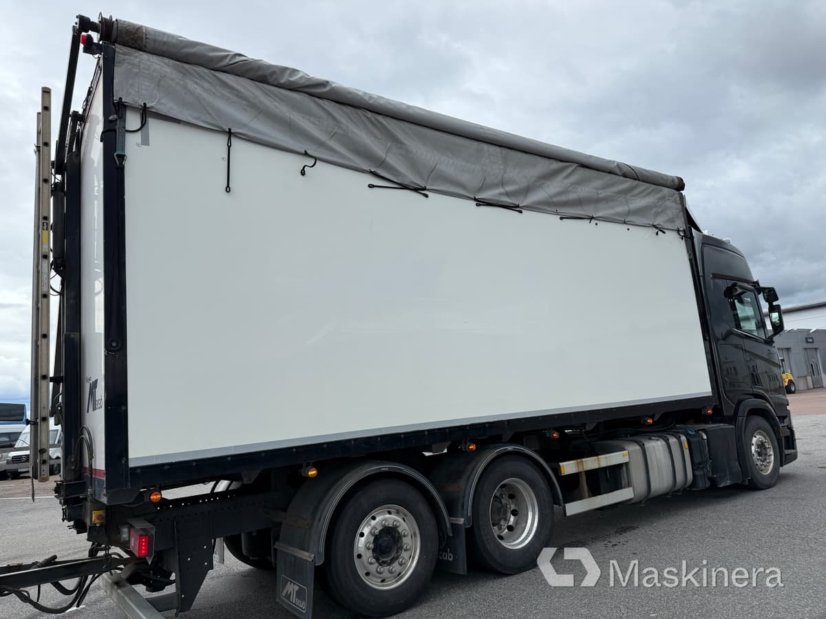 Flisekipage Scania R450 - Eksjövagnen FS 18-20 - Skříňový nákladní auto: obrázek 5 Flisekipage Scania R450 - Eksjövagnen FS 18-20 - Skříňový nákladní auto: obrázek 5