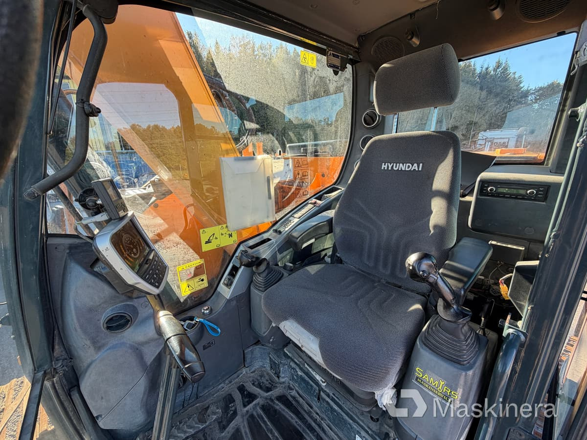 Pásové rýpadlo Grävmaskin Hyundai HX 145 LCR: obrázek 42