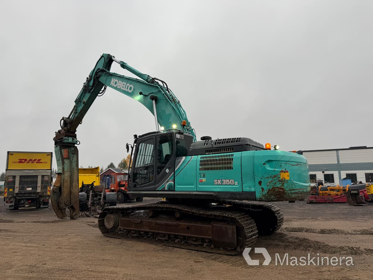 Grävmaskin Kobelco SK350LC-10 med stålsax - Pásové rýpadlo: obrázek 3 Grävmaskin Kobelco SK350LC-10 med stålsax - Pásové rýpadlo: obrázek 3