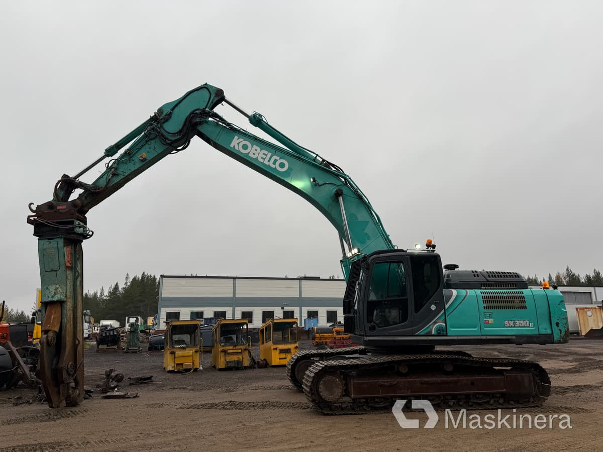 Grävmaskin Kobelco SK350LC-10 med stålsax - Pásové rýpadlo: obrázek 2 Grävmaskin Kobelco SK350LC-10 med stålsax - Pásové rýpadlo: obrázek 2