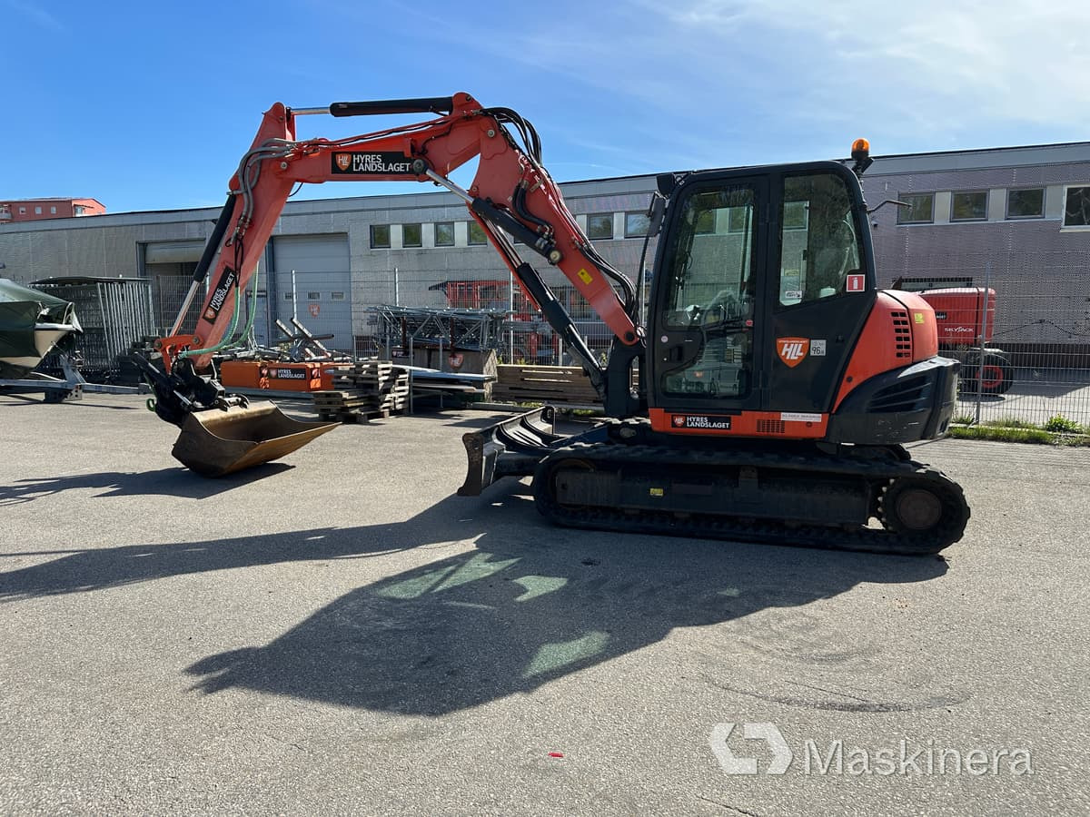 Grävmaskin Kubota KX080-4 - Pásové rýpadlo: obrázek 2 Grävmaskin Kubota KX080-4 - Pásové rýpadlo: obrázek 2