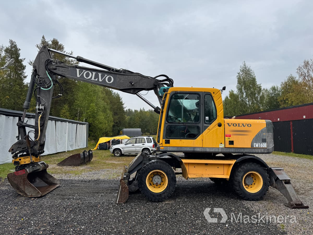 Hjulgrävare Volvo EW160B med tillbehör - Pásové rýpadlo: obrázek 2 Hjulgrävare Volvo EW160B med tillbehör - Pásové rýpadlo: obrázek 2