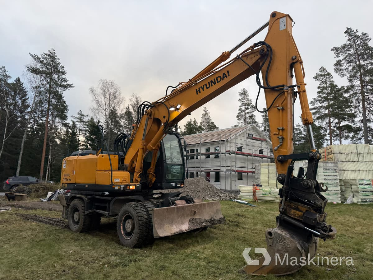 Hjulgrävare Hyundai Robex 170W-7A - Pásové rýpadlo: obrázek 3 Hjulgrävare Hyundai Robex 170W-7A - Pásové rýpadlo: obrázek 3