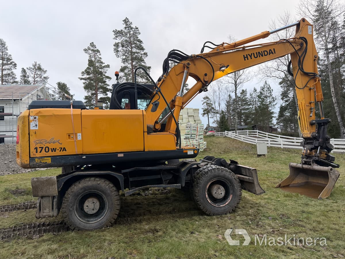 Hjulgrävare Hyundai Robex 170W-7A - Pásové rýpadlo: obrázek 4 Hjulgrävare Hyundai Robex 170W-7A - Pásové rýpadlo: obrázek 4
