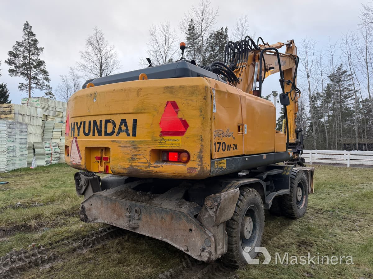 Hjulgrävare Hyundai Robex 170W-7A - Pásové rýpadlo: obrázek 5 Hjulgrävare Hyundai Robex 170W-7A - Pásové rýpadlo: obrázek 5