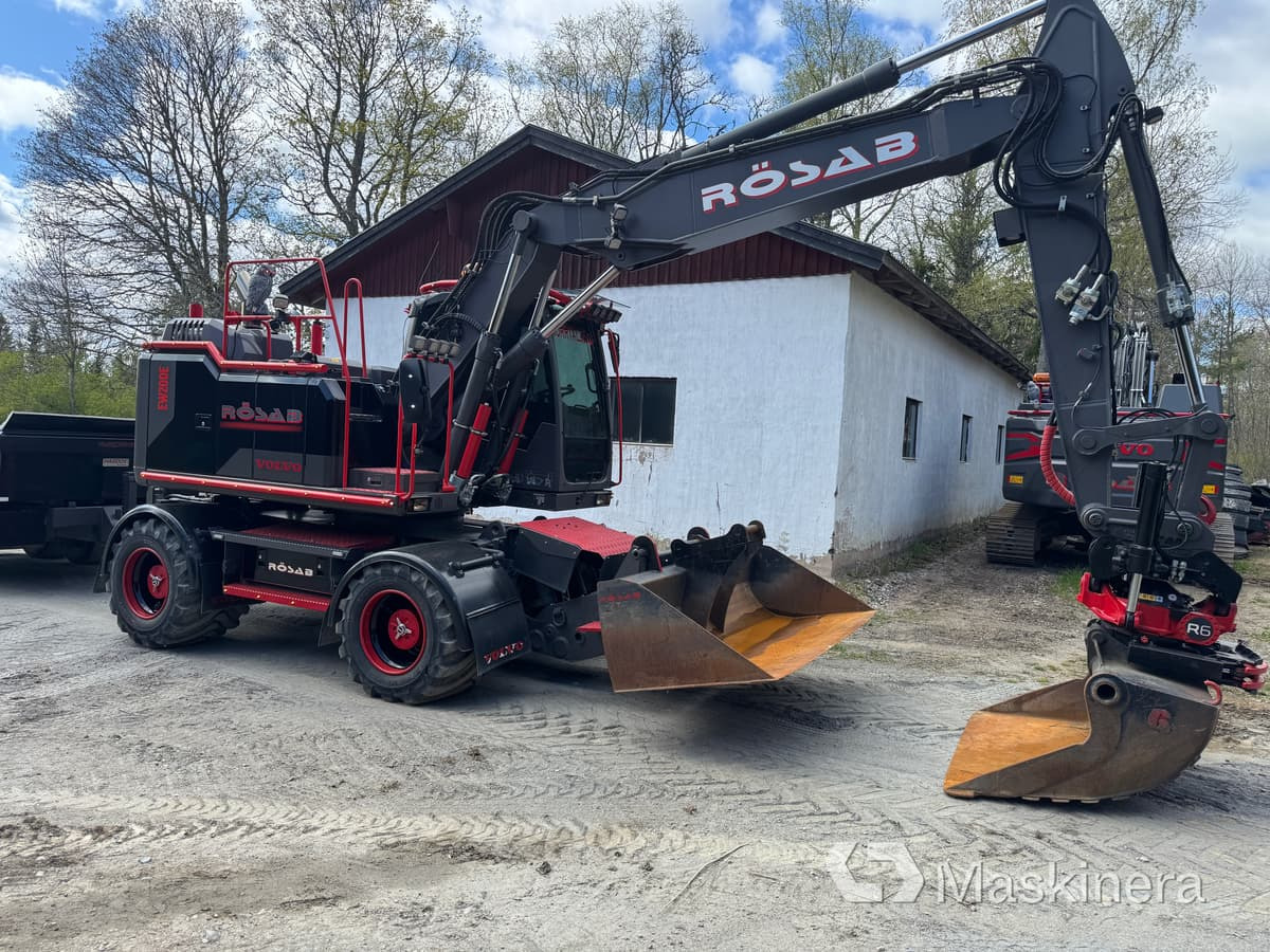 Hjulgrävare Volvo EW160E med kärra - Pásové rýpadlo: obrázek 4 Hjulgrävare Volvo EW160E med kärra - Pásové rýpadlo: obrázek 4