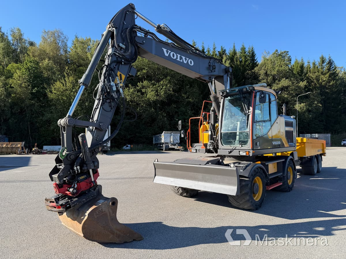 Hjulgrävare Volvo EW160E med tillbehör - Pásové rýpadlo: obrázek 1 Hjulgrävare Volvo EW160E med tillbehör - Pásové rýpadlo: obrázek 1
